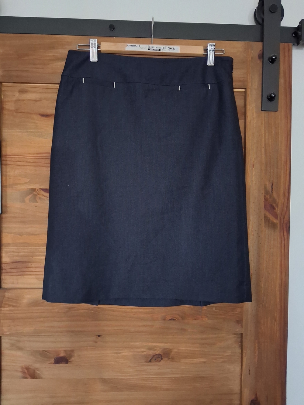 Tahari Arthur S LEVINE Tailored Navy Pencil Skirt - Classic Workwear SIZE 6